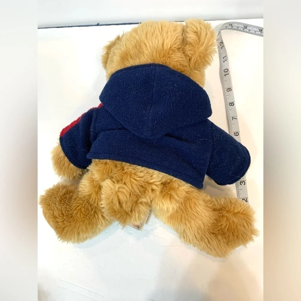 Keel Toys London Teddy Bear Plush Stuffed Hoodie 12”